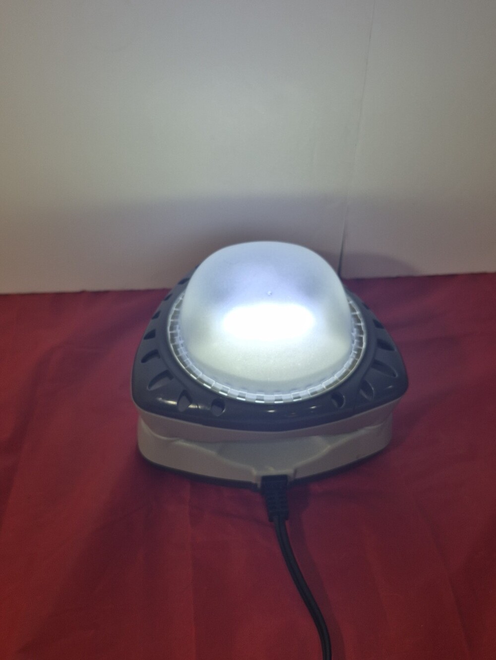 Intex 28697E Dual Magnetic LED PoolWall Light Lights Inside and Out